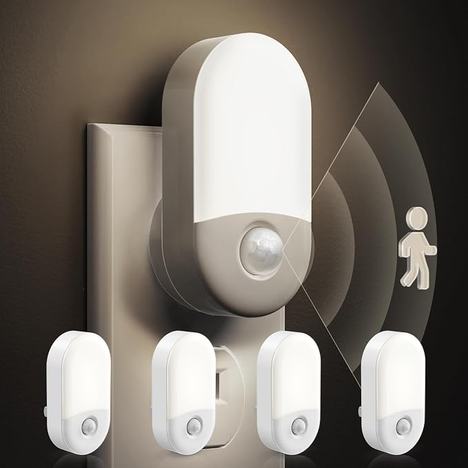 L LOHAS LED Motion Sensor Night Light Plug in, Motion Activated Night Light - Image 8
