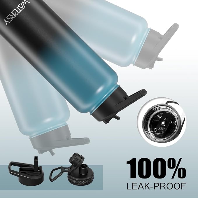 40oz Insulated Water Bottle, BPA Free&Leak Proof, Stainless Steel Water Flask - Image 5