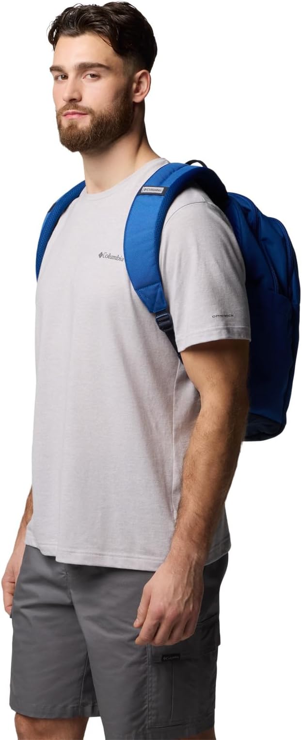 Columbia Unisex Buxton 26L Backpack, Mountain Blue/Collegiate Navy, One Size - Image 3