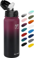 Fanhaw 20 oz Insulated Stainless Steel Water Bottle by FANHAW