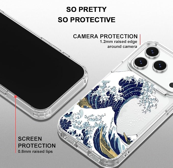 MOSNOVO for iPhone 17 Pro Case | Military Grade 6.6ft Drop Tested | Camera - Image 4