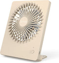 Zuvas Desk Fan Battery Operated Fan Rechargeable 180°Tilt Folding Personal Fan by Zuvas