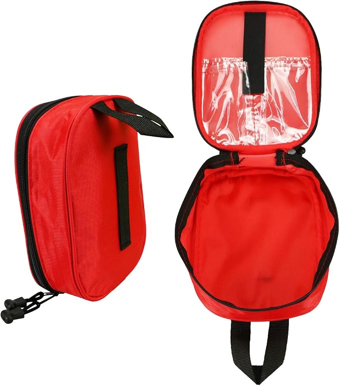 AOUTACC Nylon First Aid Kit Empty, Travel Empty First Aid Kit Pouch Bag - Image 2