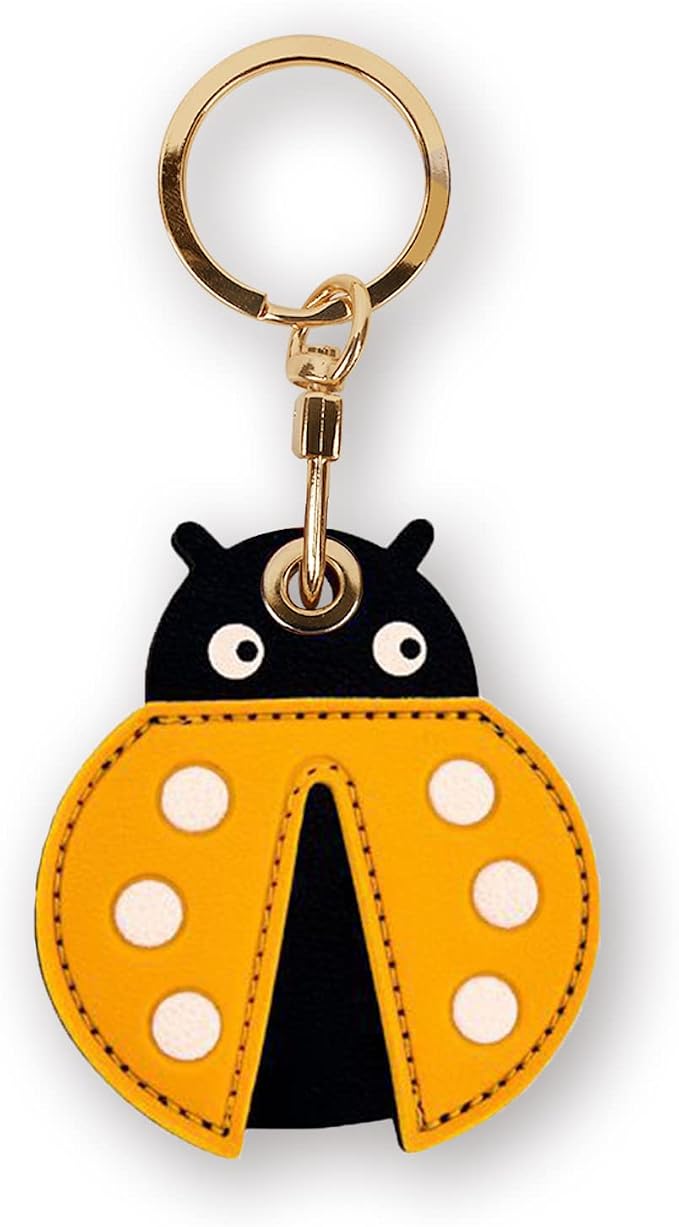 Leather Keychain Case Holder Compatible by XSUIOY