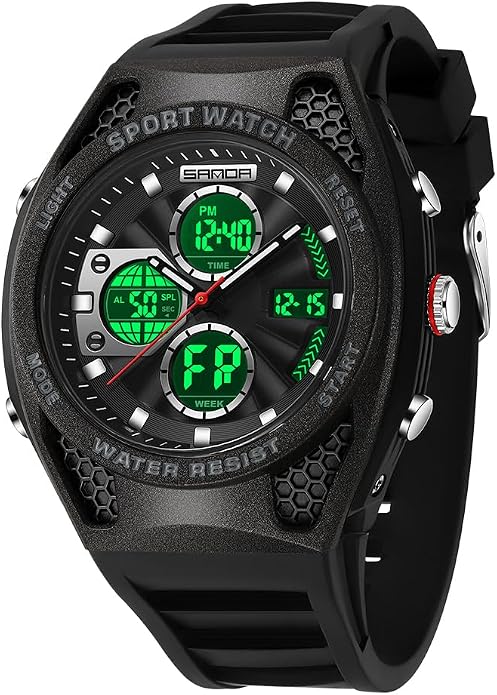 FANMIS Mens Military Multifunction Digital LED Watch Electronic Waterproof - Image 2