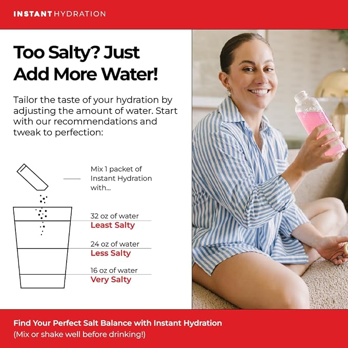 Instant Hydration Sugar Free Electrolytes Powder Packets - Image 6