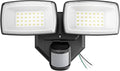 Onforu 32W 2 Head Motion Sensor Outdoor Lights, 3200LM 6500K LED Security Light by Onforu