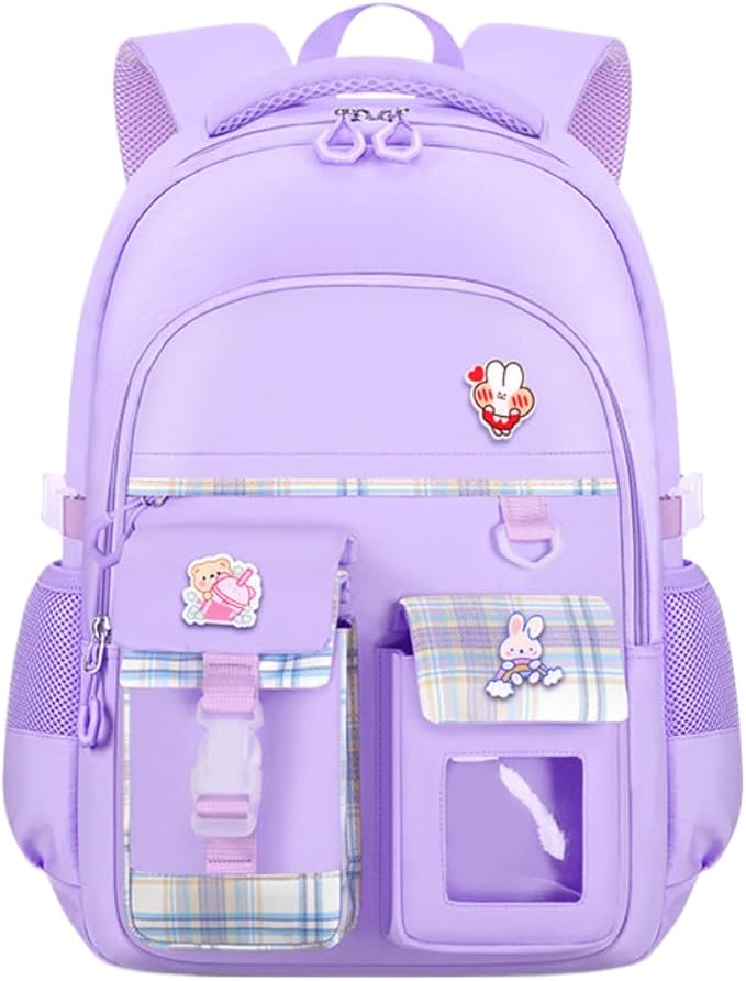 Cute Backpack for Teen Girls Kids Kawaii Bookbag Elementary Middle School by MININAI