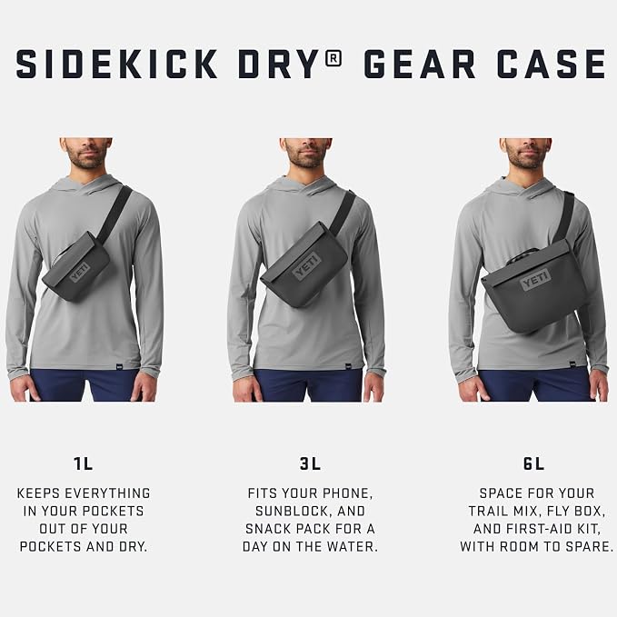 YETI Sidekick Dry Waterproof Gear Case and Bag Accessory - Image 9