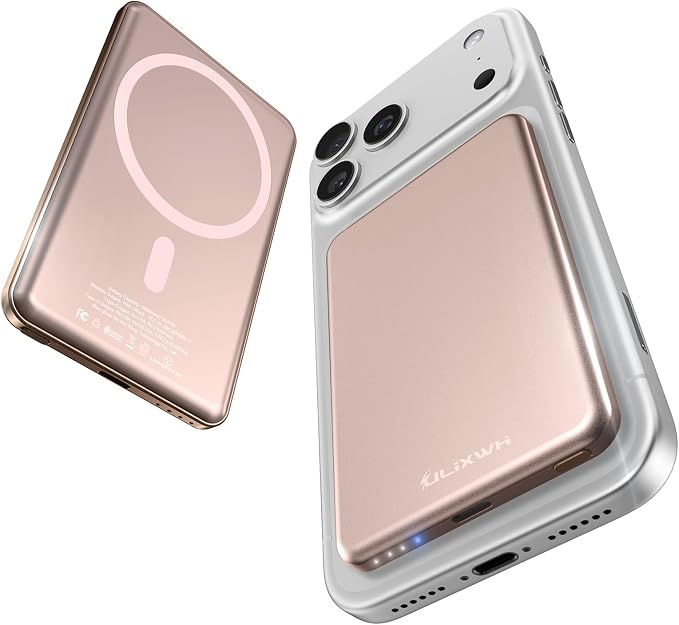 ULiXWH for Magsafe Portable Charger for iPhone, 2026 Upgrade 5000mAh Fast by ULiXWH