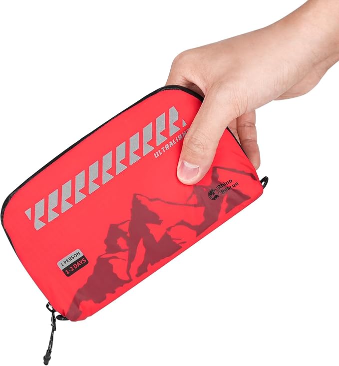 RHINO RESCUE Small First Aid Kit Ultralight Water-Resistent Medical Kit by RHINORESCUE