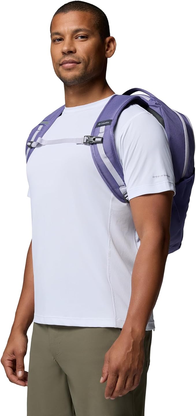 Columbia Unisex Atlas Explorer 28L Backpack, Stormwatch/Lavender Pearl - Image 3