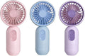VanSmaGo 3 PCS Portable Handheld Mini Fans, USB Rechargeable Personal Fan by VanSmaGo