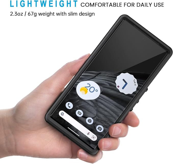 Lanhiem Pixel 7 Pro Case, IP68 Waterproof Dustproof Case - Image 2