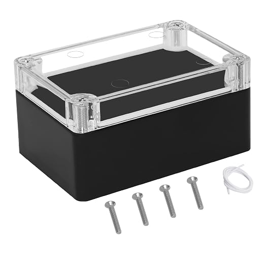 LeMotech Project Box ABS Plastic IP65 Waterproof Dustproof Electrical Junction by LeMotech
