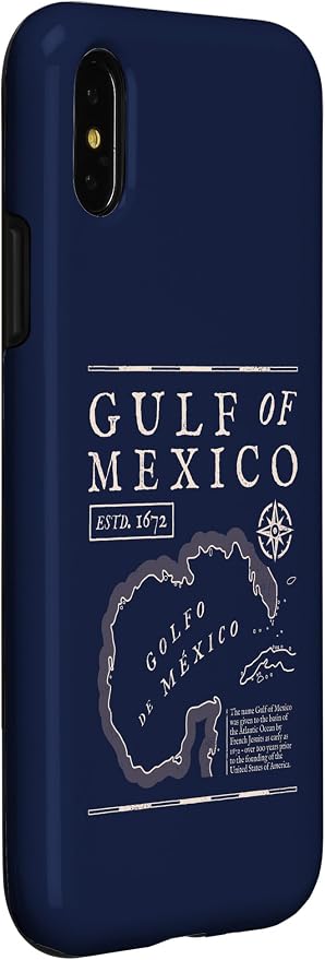 Gulf of Mexico 1672 Historic Map Case - Image 3