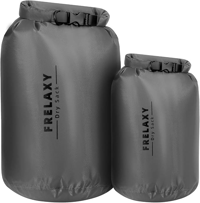 Frelaxy Waterproof Dry Bag 2 Pack/3 Pack, Lightweight Portable Dry Bags by Frelaxy