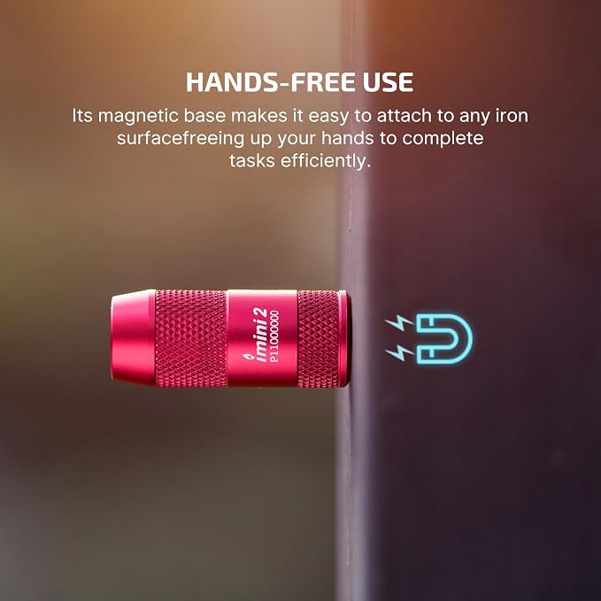 OLIGHT IMINI 2 EDC Rechargeable Keychain Flashlight, 50 Lumens Compact and - Image 2