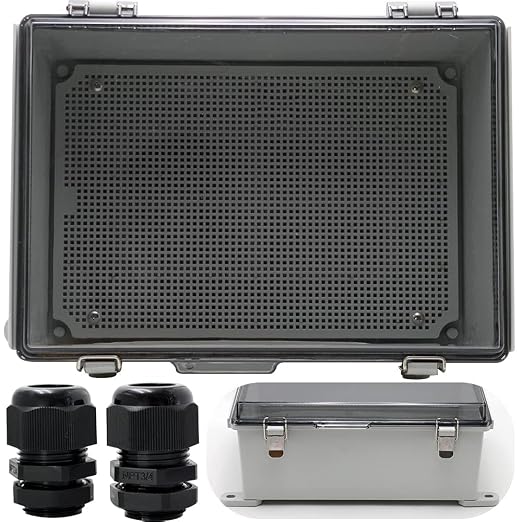 MAKERELE Outdoor Junction Box ABS Plastic Waterproof Universal Electrical by MAKERELE