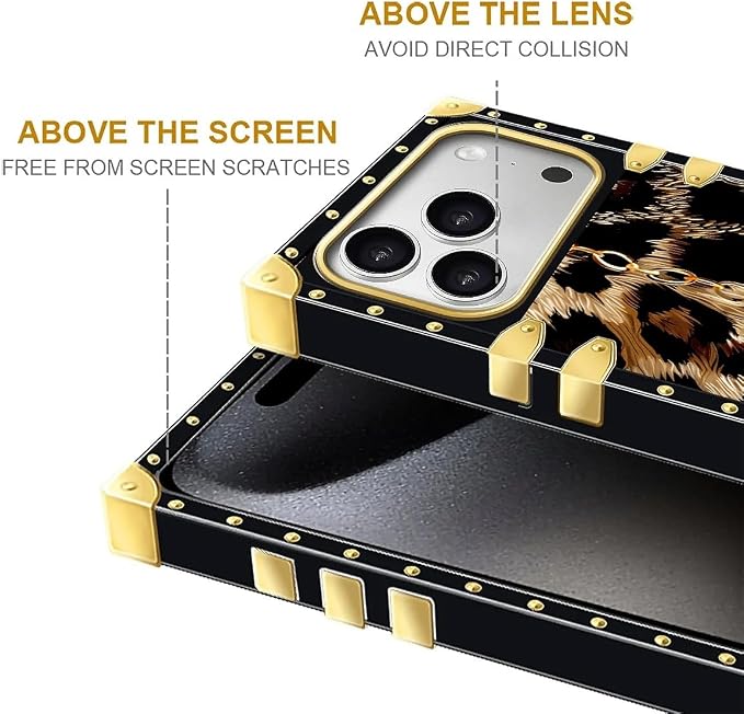 for iPhone 17 Pro Case Luxury Golden Decoration - Image 7