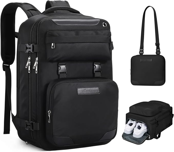 Maelstrom Travel Backpack for Women Men, 35L Laptop Backpack Fits 17-Inch Laptop by Maelstrom