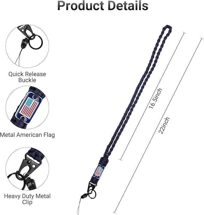 2 Pcs Stylish and Durable Lanyard - Image 3