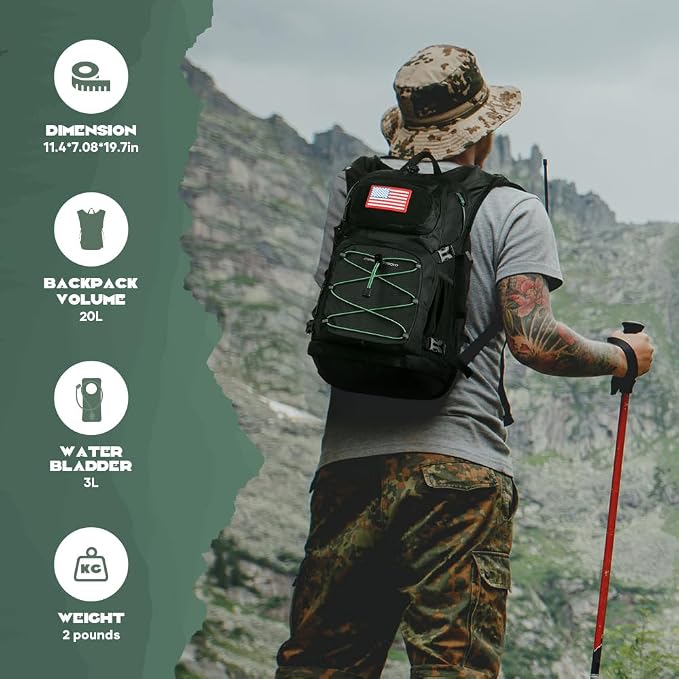 Maelstrom Hydration Hiking Backpack - Image 6