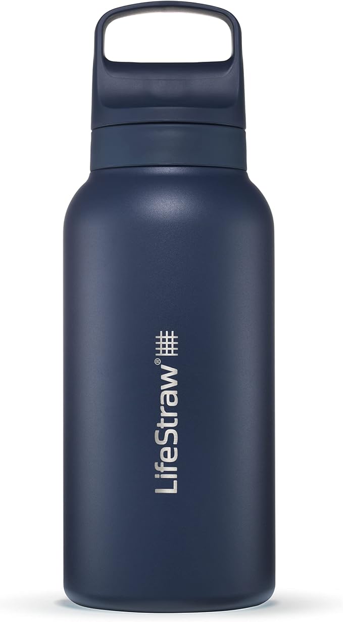 LifeStraw Go Series — Insulated Stainless Steel Water Filter Bottle by LifeStraw