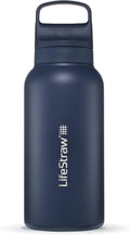 LifeStraw Go Series — Insulated Stainless Steel Water Filter Bottle by LifeStraw
