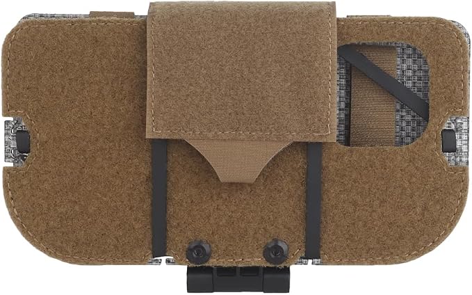 Airsoft Plate Carrier Accessory Molle Phone Mount Outdoor Lightweight by Let+Me+Be