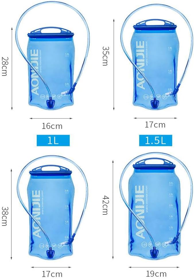AONIJIE Hydration Bladder 1L Water Reservoir, Leakproof Water Storage Bladder - Image 4
