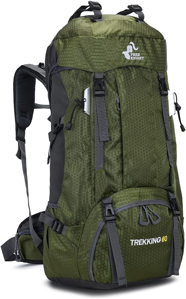 Bseash 60L Waterproof Hiking Camping Backpack by Bseash