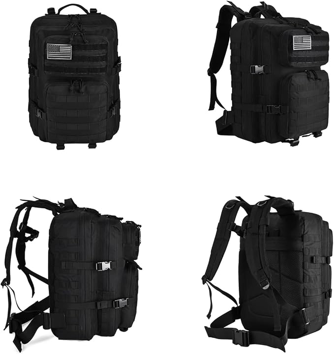 45L Tactical Backpack for Men Women, Military Assault Pack - Image 5
