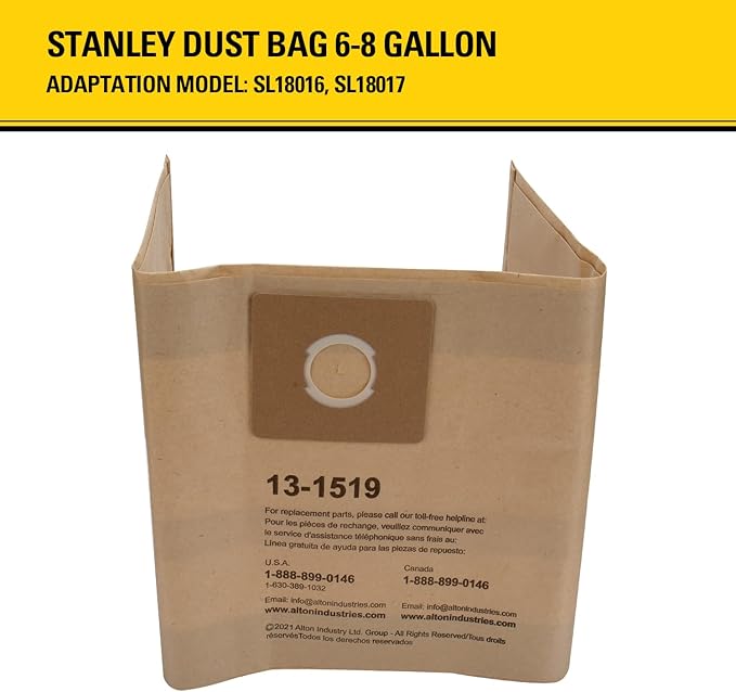 Stanley 13-1519 Disposable Filter Bag - Image 4