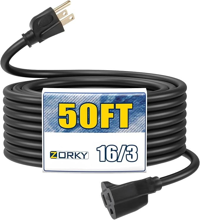 50ft Outdoor Extension Cord by Zorky