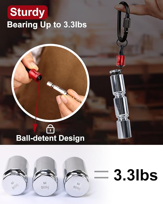 katerk 6pcs Red&Black Bit Holder - Image 5