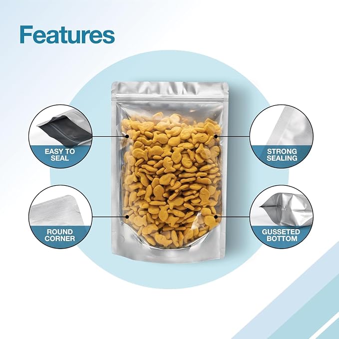 BELLE KR® 7x10 Quart Mylar Bags - Image 3