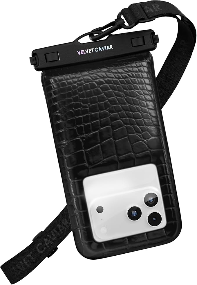 VELVET CAVIAR Waterproof Phone Pouch by VelvetCaviar