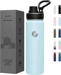 Sports Water Bottle 22oz, Insulated Water Bottle by coktik