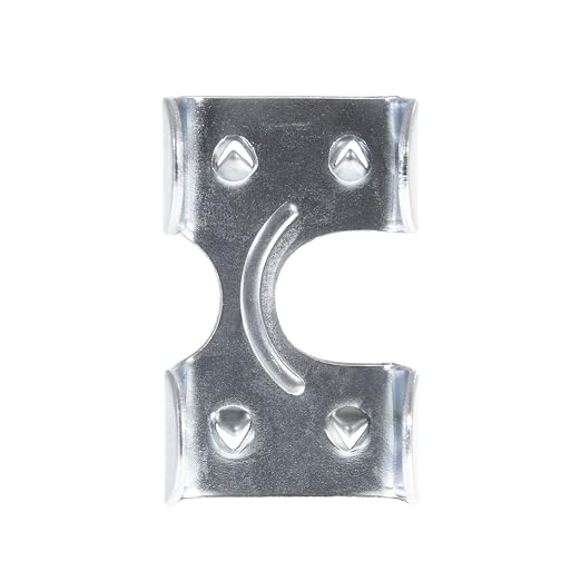 Rope & Cord Metal Clips for Rope, String – Heavy Duty Zinc Plated Double Rope by RopeCord