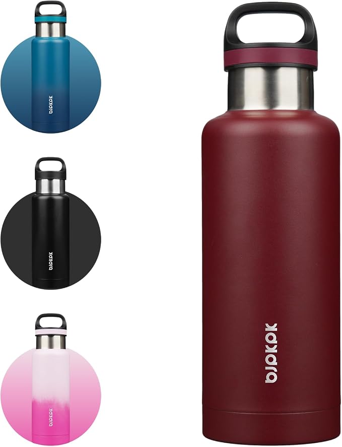 BJPKPK Insulated Water Bottle 32OZ Stainless Steel Water Bottle by BJPKPK