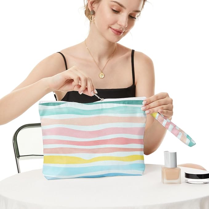 Fokongna Wet Dry Bag, Wet Bag for Swimsuit Travel Beach Bag, Diaper Bag - Image 3