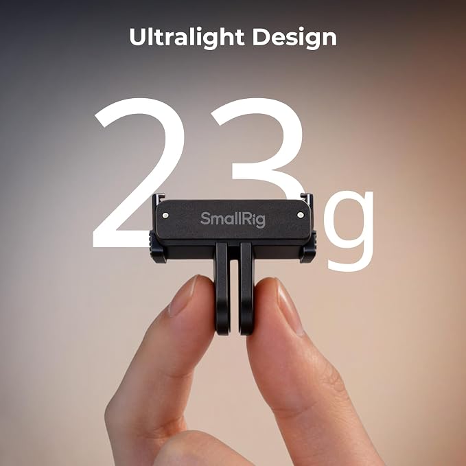 SmallRig Action 6 / Nano Magnetic Quick-Release Adapter Mount - Image 5