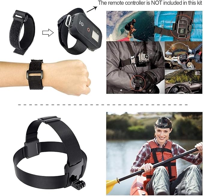 Reflex Camera 19-in-1 Action Camera Accessories Kit Compatible - Image 7