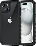 Lanhiem for iPhone 15 Plus Case, IP68 Waterproof Dustproof Shockproof Cases by LanhiemHome