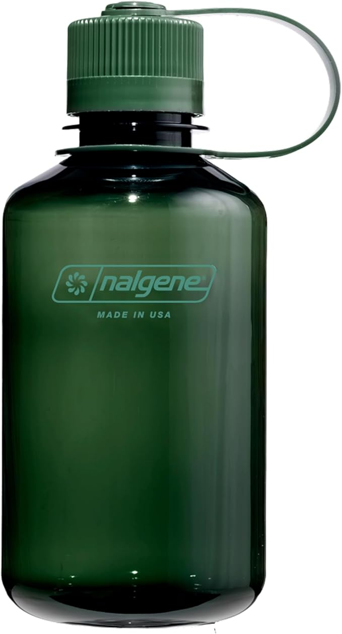 Nalgene 16 oz Narrow Mouth Water Bottle | BPA-Free, Durable & Leak Proof by Nalgene