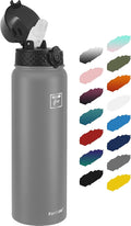 Fanhaw 32 oz Insulated Stainless Steel Water Bottle by FANHAW