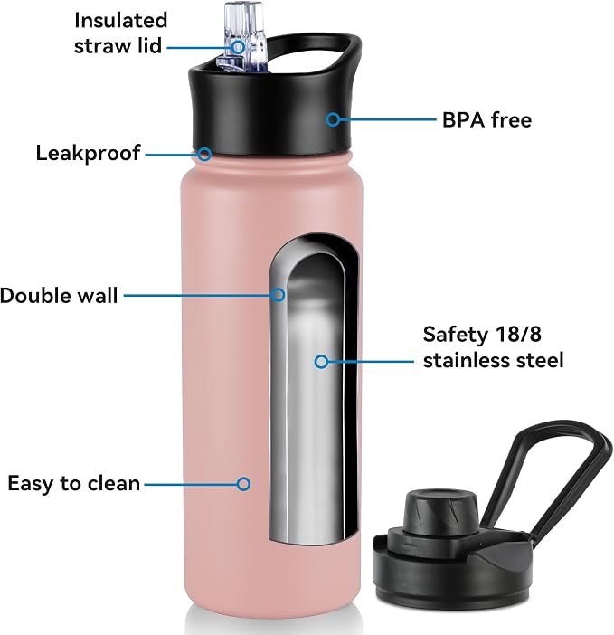16 oz Insulated Water Bottle - Image 3