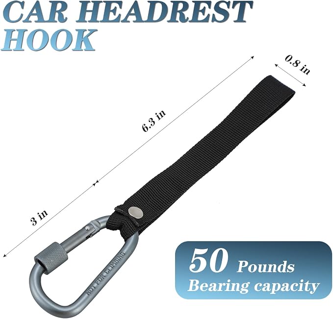 Headrest Hooks for Car - Image 2