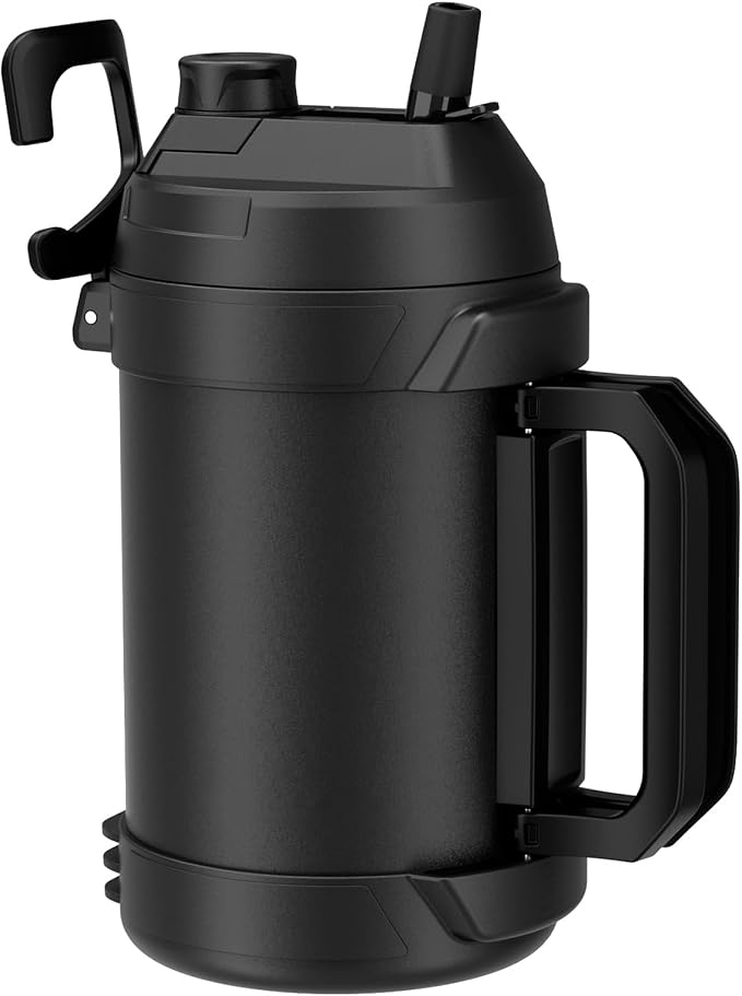 Zukro 1 Gallon Water Jug, One Gallon Large Triple Wall Insulated Metal Jug by ZukroDrinkware
